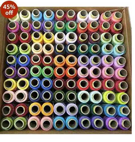 Multi Color Polyester Thread