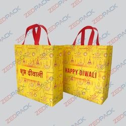 With Handle Non Woven Diwali Gift Bag