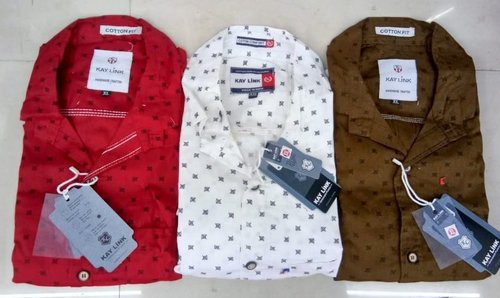 Printed Cotton Mens Shirts Age Group: 20