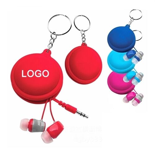 Red Silicone Headphone Cord Winder