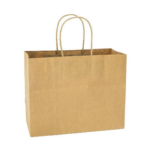 Brown Plain Handmade Paper Bag Size: Various Sizes Are Available