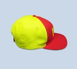 Multicolor Curve Panel Polo Cap