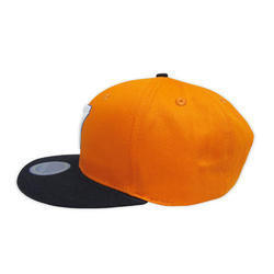 White Customized Flat Number Cap