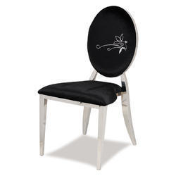 Modern Stainless Steel Banquet Chair