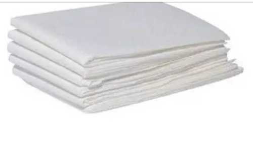 Hospital White Plain Cotton Bed Sheet