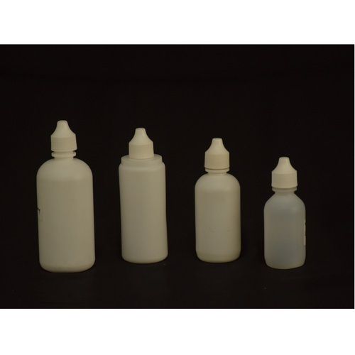 White Hdpe Plastic Dropper Bottle