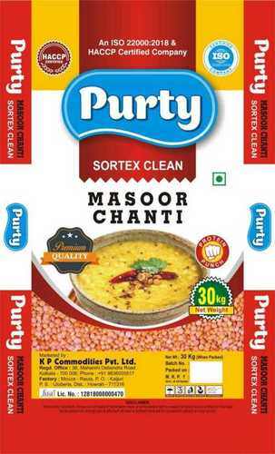 Red Masoor Chanti 30 Kg