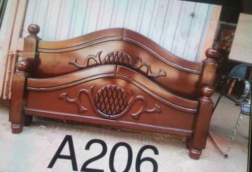 Brown Color Wooden Cot