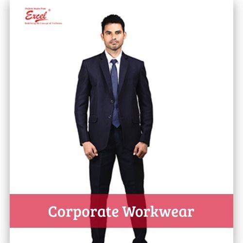 Black Corporate Winter Coat Pants Uniforms 