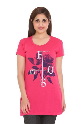 Fabric: Cotton Half Sleeve Grey Ladies Long Tops, Daily Wear at Rs  300/piece in Ludhiana