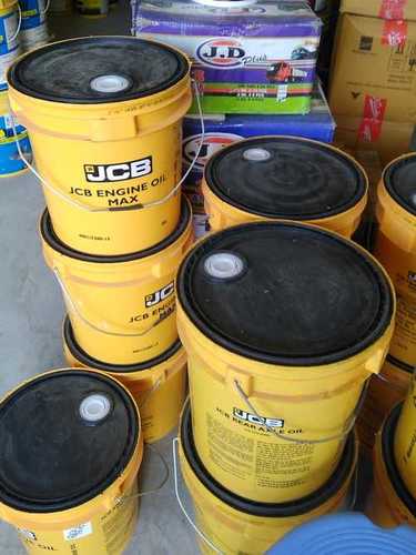 Yellow Jcb Engine Lubricant Oil 