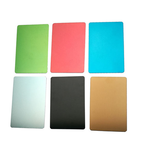 Blank Aluminum Business Card at Best Price in Toronto Global Sale