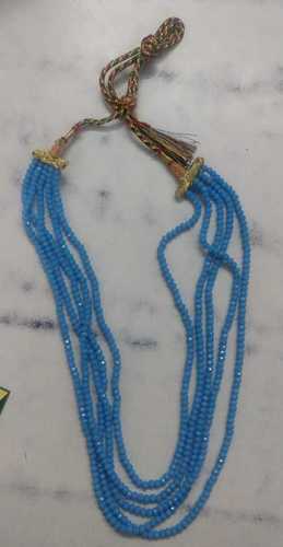 Blue Color Beaded Necklace Gender: Women'S