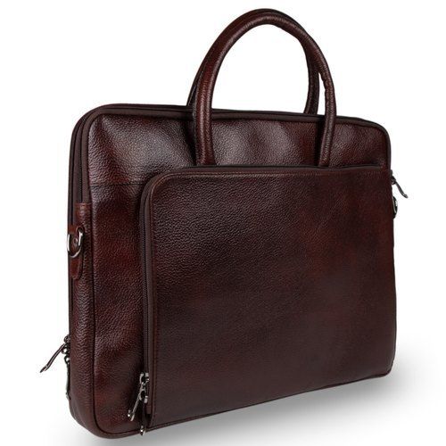 Brown Laptop Designer Leather Bags Gender: Unisex