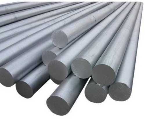 Silver Pure Aluminium Round Bar