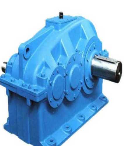 Cast Iron Gear Box - Output Speed 8-300 RPM, Rated Power 0.12-200 kW, Max Output Torque 50000 Nm | Custom Size, Blue