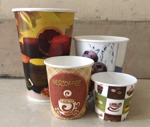 Disposable Printed Paper Cups Application: For Drinking Tea