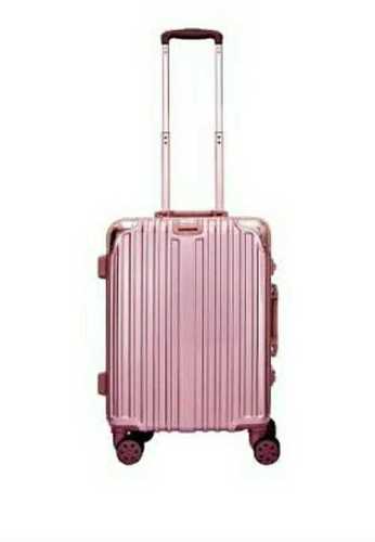 Pink Highly Strong Trolley Bag