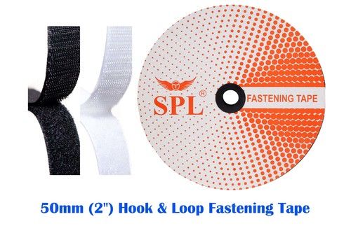 Black Hook And Loop Fastening Tape