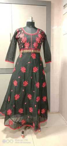 Maa Lakshmi Georgette Gown Type Dress