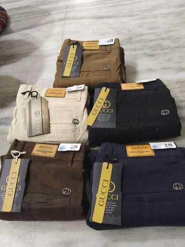 Any Color Mens Plain Cotton Trouser 