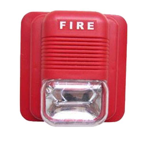 Monnex Fire Alarm With Strobe  Alarm Light Color: White