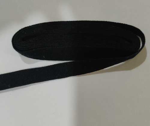 Black Single Sided Cotton Tape