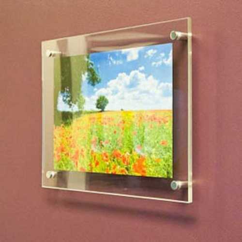 Rectangle Transparent Acrylic Photo Frame