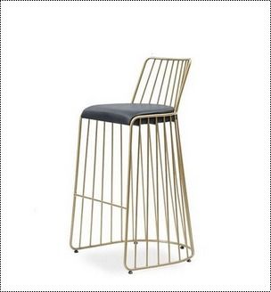 Modern Iron Bar Chair