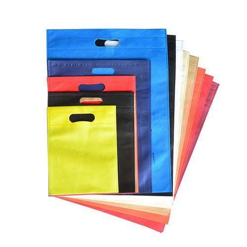 Non Woven Carry Bags - 6-24 Inches Plain Design | Easy to Carry, Neat Stitching with Rope Handle