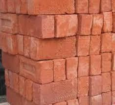 Red Color Clay Bricks For Constructions Porosity: Solid