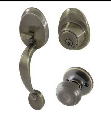 Grey Smart Lock Door Knobs 