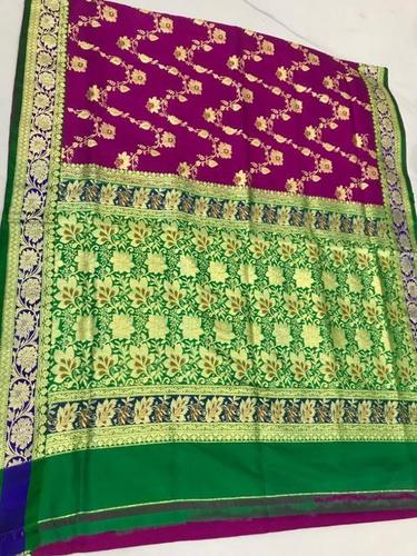 Printed Attractive Pure Silk Saree