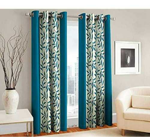 Shrink-Resistant Designer Pure Cotton Printed Curtain