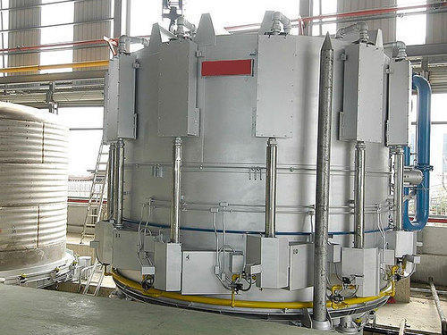 Rectangular Bell Furnace - Electrical , High Efficiency for Normalizing, Stress Relieving, and Annealing Processes