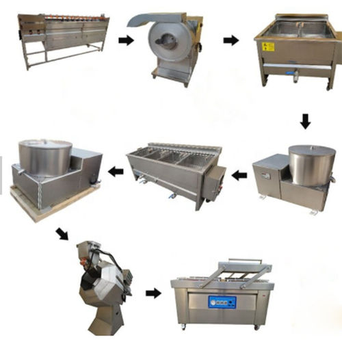 French Fries Processing Line Making Machine