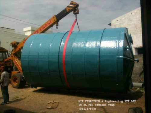 Frp Cylindrical Storage Tank 