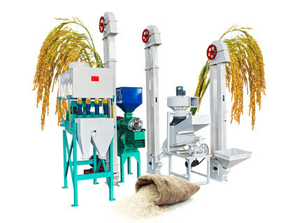 Fully Automatic And Easy To Operate Mini Rice Mill Production Line