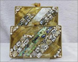 Mother Of Pearl Clutch Bag