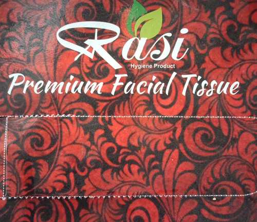 White Premium Facial Tissue Paper