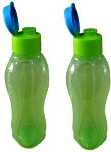 Tupperware Water Bottle - Plastic, 700 ml Capacity, Black, Green, Orange, Blue | BPA Free, Leak Proof, Microwave Safe, Wide Mouth Design