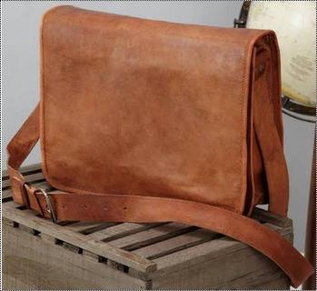 Handmade Leather Laptop Bag