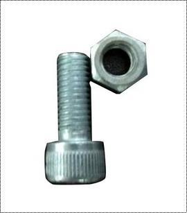 Dark Brown Mild Steel Bolt And Nut