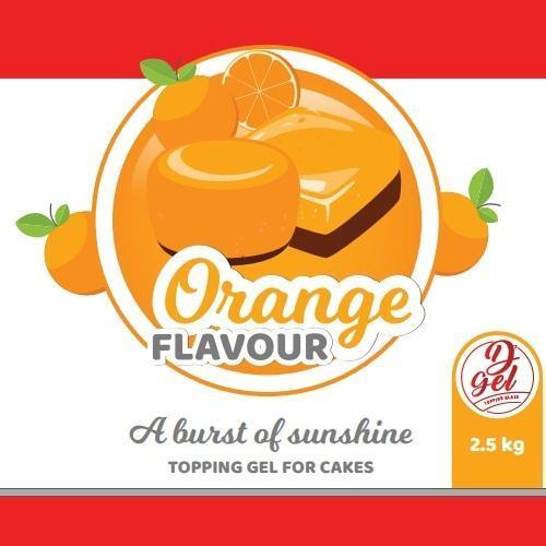 Orange Flavour Topping Glaze