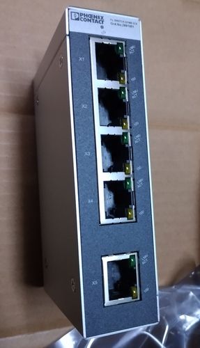 Phoenix Contact Industrial Ethernet Switch Number Of Channels: 5