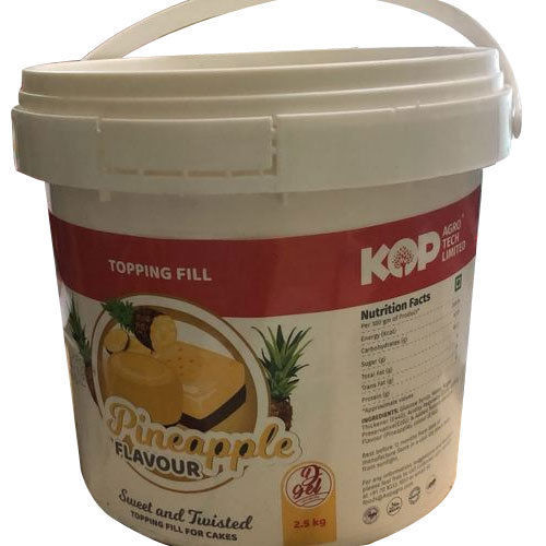 Pineapple Topping Glaze Buckets