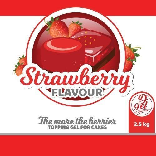 Strawberry Flavour Topping Glaze