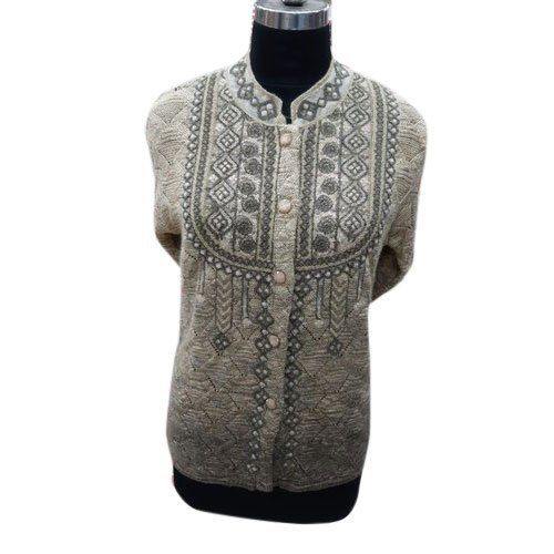 Ladies Fancy Woolen Cardigan