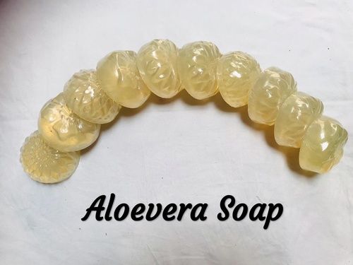 Round Organic Aloevera Soap
