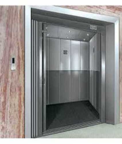 Stainless Steel Passenger Elevator - Capacity for 4-6 to 6-8 Persons, Automatic Doors, Glass and Painted Cabin Finish, Standard Speed